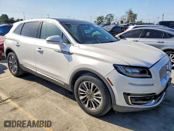 ✅ 2019 Lincoln Nautilus Select • VIN: 2LMPJ6K93KBL24815 • Lot: 49261486. Listed on Copart with 68,812 mi. Free auction sales archive from the USA and detailed vehicle history report at DreamBid. Image 4.
