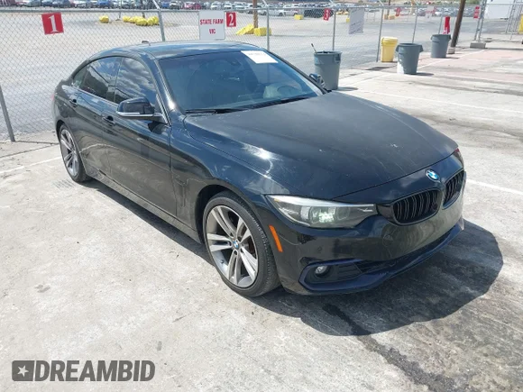 ✅ 2018 BMW 4 Series 430i • VIN: WBA4J1C57JBG76544 • Lot: 44780714. Listed on IAAI with 136,260 mi. Free auction sales archive from the USA and detailed vehicle history report at DreamBid. Image 1.
