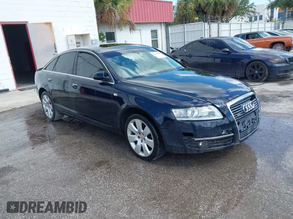 ✅ 2006 Audi A6 • VIN: WAUDG74F96N030336 • Лот: 42856020. Опубліковано раніше на IAAI з пробігом 144 423 миль. Безкоштовний доступ до архіву аукціонних продажів зі США та докладний звіт про історію автомобіля на DreamBid. Зображення 1.