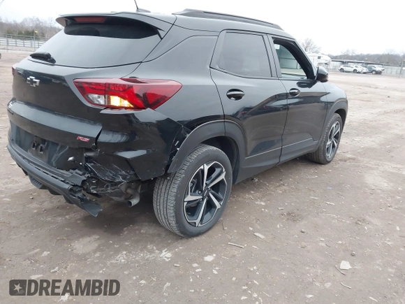 ✅ 2023 Chevrolet TrailBlazer RS • VIN: KL79MTSL2PB179271 • Lot: 43896270. Wystawiony na IAAI z przebiegiem 27 890 mil. Bezpłatny archiwum sprzedaży aukcyjnych z USA i szczegółowy raport historii pojazdu na DreamBid. Zdjęcie 4.