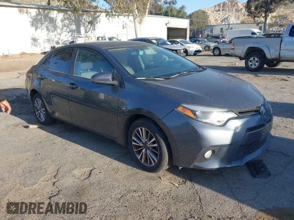 ✅ 2015 Toyota Corolla LE Plus • VIN: 5YFBURHE2FP181571 • Lot: 44557119. Listed on IAAI with 128,316 mi. Free auction sales archive from the USA and detailed vehicle history report at DreamBid. Image 1.