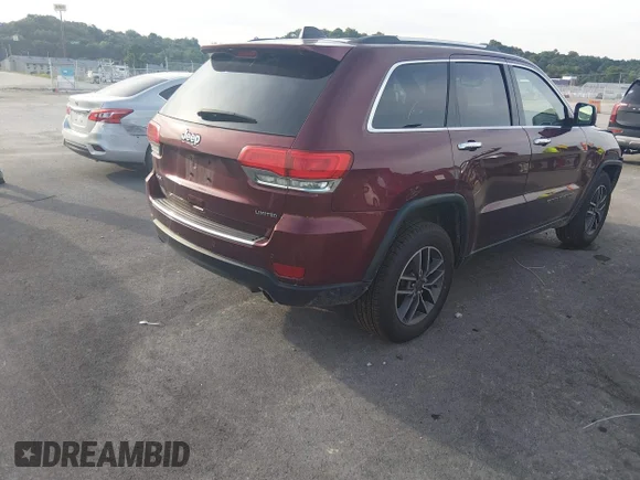 ✅ 2019 Jeep Grand Cherokee Limited • VIN: 1C4RJFBGXKC772797 • Лот: 45336842. Опубліковано раніше на IAAI з пробігом 178 467 миль. Безкоштовний доступ до архіву аукціонних продажів зі США та докладний звіт про історію автомобіля на DreamBid. Зображення 4.