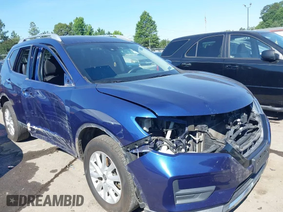 ✅ 2019 Nissan Rogue SV • VIN: KNMAT2MV2KP544099 • Lot: 45306001. Listed on IAAI with 151,948 mi. Free auction sales archive from the USA and detailed vehicle history report at DreamBid. Image 1.