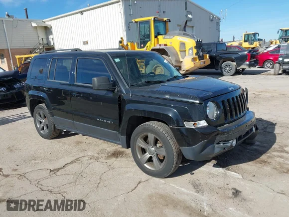 ✅ 2015 Jeep Patriot Latitude • VIN: 1C4NJPFA1FD350248 • Lot: 43692664. Listed on IAAI with 127,813 mi. Free auction sales archive from the USA and detailed vehicle history report at DreamBid. Image 1.