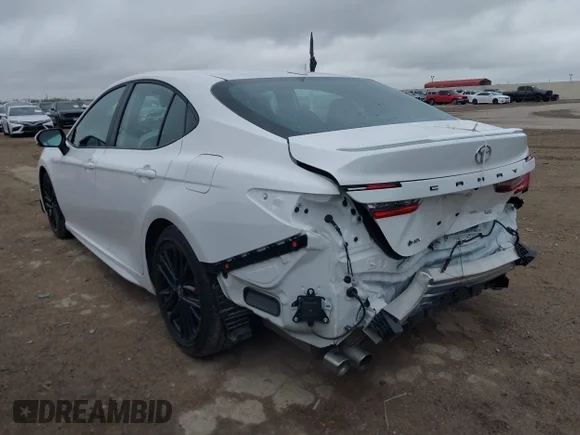 ✅ 2025 Toyota Camry XSE • VIN: 4T1DAACK5SU132017 • Lot: 44827240. Listed on IAAI with 29,369 mi. Free auction sales archive from the USA and detailed vehicle history report at DreamBid. Image 3.
