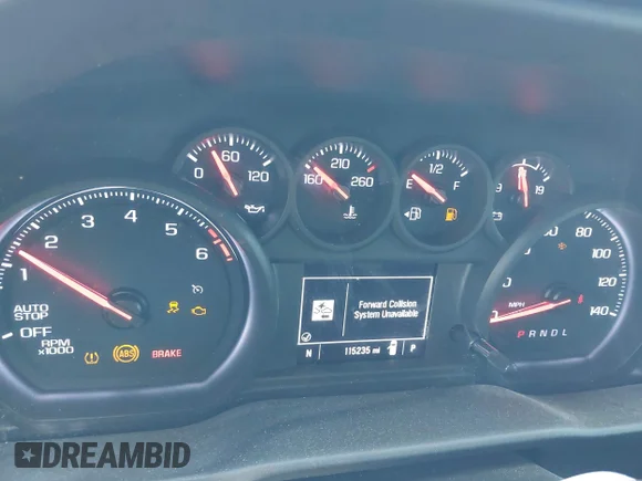 ✅ 2023 Chevrolet Silverado 1500 Custom • VIN: 1GCRABEK3PZ167954 • Lot: 43472357. Wystawiony na IAAI z przebiegiem 115 235 mil. Bezpłatny archiwum sprzedaży aukcyjnych z USA i szczegółowy raport historii pojazdu na DreamBid. Zdjęcie 7.