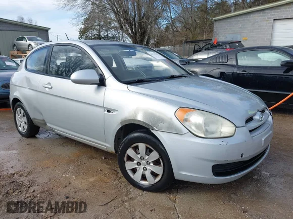✅ 2009 Hyundai Accent Auto GS • VIN: KMHCM36C59U132483 • Lot: 44370988. Wystawiony na IAAI z przebiegiem 125 576 mil. Bezpłatny archiwum sprzedaży aukcyjnych z USA i szczegółowy raport historii pojazdu na DreamBid. Zdjęcie 1.
