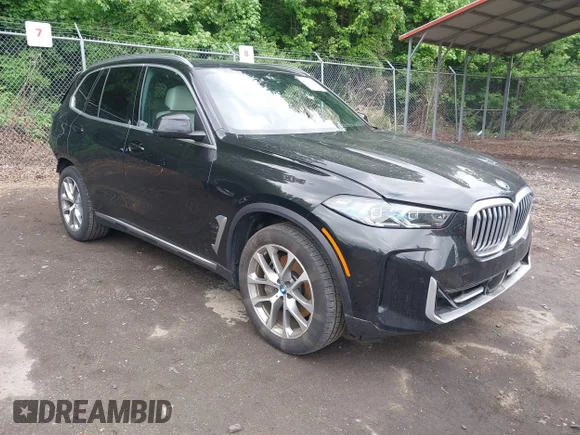 ✅ 2024 BMW X5 xDrive50e • VIN: 5UX43EU0XR9T20353 • Lot: 45110669. Wystawiony na IAAI z przebiegiem 34 560 mil. Bezpłatny archiwum sprzedaży aukcyjnych z USA i szczegółowy raport historii pojazdu na DreamBid. Zdjęcie 1.