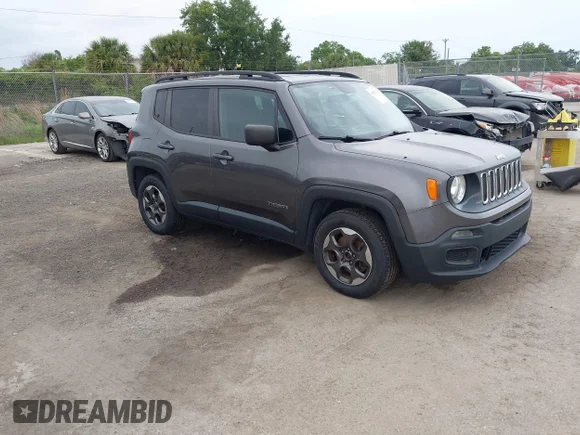 ✅ 2016 Jeep Renegade Sport • VIN: ZACCJAAT1GPE29063 • Лот: 45092563. Опубліковано раніше на IAAI з пробігом 141 889 миль. Безкоштовний доступ до архіву аукціонних продажів зі США та докладний звіт про історію автомобіля на DreamBid. Зображення 1.