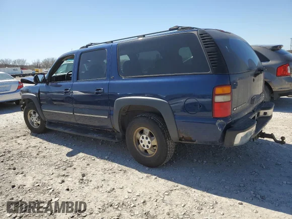 ✅ 2002 Chevrolet Suburban LS • VIN: 3GNFK16Z32G183447 • Lot: 47598504. Wystawiony na Copart z przebiegiem Nie podano. Bezpłatny archiwum sprzedaży aukcyjnych z USA i szczegółowy raport historii pojazdu na DreamBid. Zdjęcie 2.