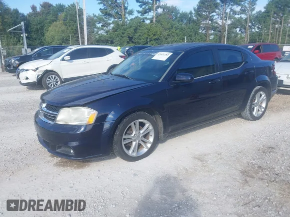 ✅ 2011 Dodge Avenger Lux • VIN: 1B3BD2FG3BN541242 • Lot: 43421282. Listed on IAAI with 202,469 mi. Free auction sales archive from the USA and detailed vehicle history report at DreamBid. Image 2.