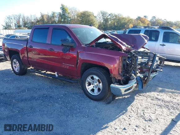 ✅ 2014 Chevrolet Silverado 1500 LT • VIN: 3GCUKREC9EG556331 • Lot: 43712013. Listed on IAAI with 182,049 mi. Free auction sales archive from the USA and detailed vehicle history report at DreamBid. Image 1.