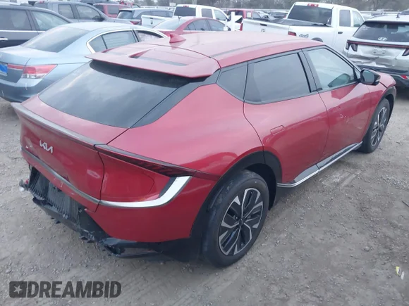 ✅ 2024 Kia EV6 Wind • VIN: KNDC3DLC9R5160427 • Лот: 43745308. Опубліковано раніше на IAAI з пробігом 42 930 миль. Безкоштовний доступ до архіву аукціонних продажів зі США та докладний звіт про історію автомобіля на DreamBid. Зображення 4.