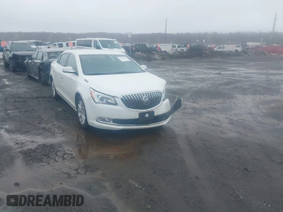 ✅ 2016 Buick LaCrosse Leather • VIN: 1G4GB5GR0GF246558 • Lot: 44408198. Listed on IAAI with 82,685 mi. Free auction sales archive from the USA and detailed vehicle history report at DreamBid. Image 1.