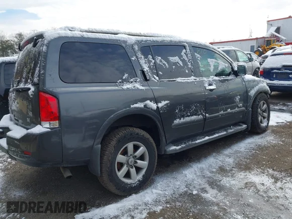 ✅ 2008 Nissan Armada SE • VIN: 5N1AA08CX8N620767 • Lot: 43925770. Wystawiony na IAAI z przebiegiem Nie podano. Bezpłatny archiwum sprzedaży aukcyjnych z USA i szczegółowy raport historii pojazdu na DreamBid. Zdjęcie 4.