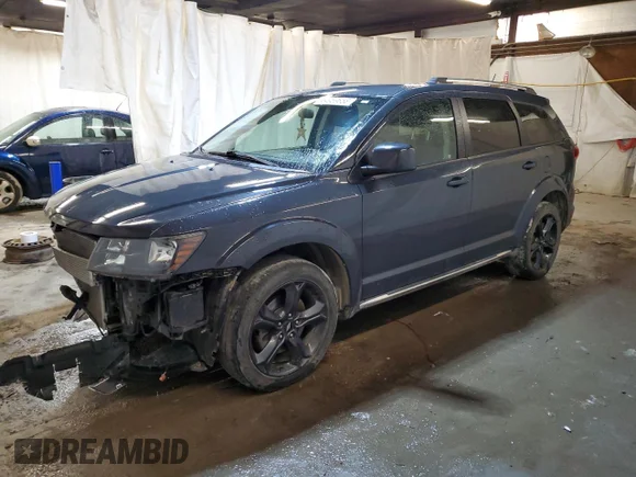 ✅ 2018 Dodge Journey Crossroad • VIN: 3C4PDDGG4JT388741 • Lot: 44959653. Listed on Copart with 57,122 mi. Free auction sales archive from the USA and detailed vehicle history report at DreamBid. Image 1.