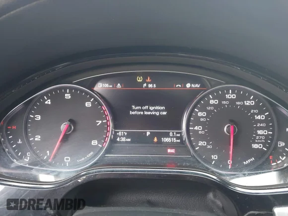 ✅ 2014 Audi A8 3.0T • VIN: WAURGAFD0EN004589 • Лот: 44489156. Опубліковано раніше на IAAI з пробігом 106 515 миль. Безкоштовний доступ до архіву аукціонних продажів зі США та докладний звіт про історію автомобіля на DreamBid. Зображення 7.