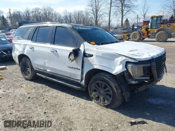 ✅ 2024 GMC Yukon SLT • VIN: 1GKS2BKD3RR419939 • Лот: 44520381. Опубліковано раніше на IAAI з пробігом 47 649 миль. Безкоштовний доступ до архіву аукціонних продажів зі США та докладний звіт про історію автомобіля на DreamBid. Зображення 1.