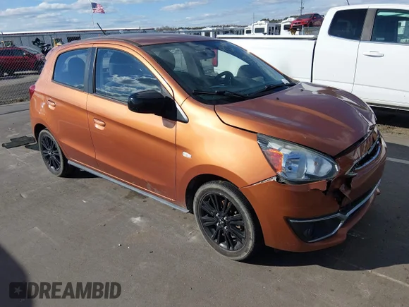 ✅ 2020 Mitsubishi Mirage LE • VIN: ML32A5HJ0LH008379 • Lot: 44448181. Listed on IAAI with 72,719 mi. Free auction sales archive from the USA and detailed vehicle history report at DreamBid. Image 1.