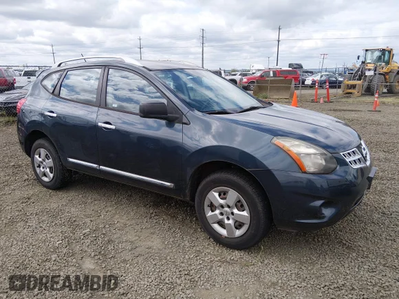 ✅ 2015 Nissan Rogue S • VIN: JN8AS5MV6FW753818 • Lot: 45140385. Listed on IAAI with 118,681 mi. Free auction sales archive from the USA and detailed vehicle history report at DreamBid. Image 1.