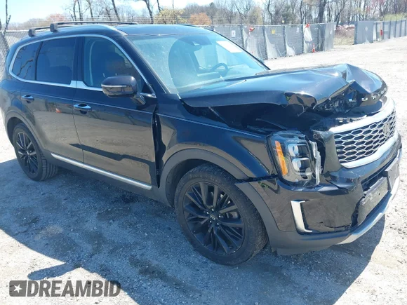 ✅ 2020 Kia Telluride SX • VIN: 5XYP5DHC2LG022148 • Lot: 42005426. Listed on IAAI with 82,828 mi. Free auction sales archive from the USA and detailed vehicle history report at DreamBid. Image 1.