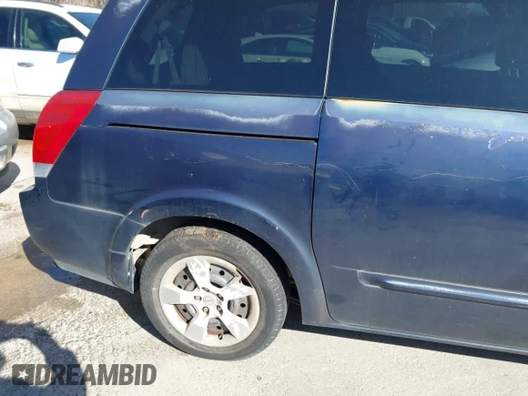 ✅ 2007 Nissan Quest SL • VIN: 5N1BV28U07N135680 • Lot: 44060675. Wystawiony na IAAI z przebiegiem 165 176 mil. Bezpłatny archiwum sprzedaży aukcyjnych z USA i szczegółowy raport historii pojazdu na DreamBid. Zdjęcie 6.
