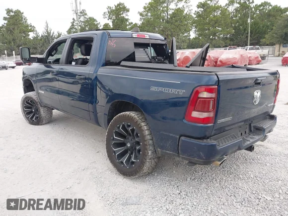 ✅ 2023 Ram 1500 Lone Star • VIN: 1C6SRFFT2PN653002 • Lot: 43109729. Listed on IAAI with 52,019 mi. Free auction sales archive from the USA and detailed vehicle history report at DreamBid. Image 3.