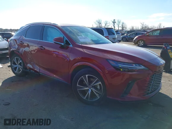✅ 2023 Lexus RX 350h Luxury • VIN: 2T2BBMCA4PC015126 • Лот: 44150677. Опубліковано раніше на IAAI з пробігом 9 879 миль. Безкоштовний доступ до архіву аукціонних продажів зі США та докладний звіт про історію автомобіля на DreamBid. Зображення 1.