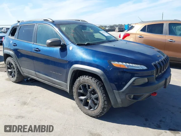 ✅ 2018 Jeep Cherokee Trailhawk • VIN: 1C4PJMBX6JD547300 • Lot: 44502392. Wystawiony na IAAI z przebiegiem 117 583 mil. Bezpłatny archiwum sprzedaży aukcyjnych z USA i szczegółowy raport historii pojazdu na DreamBid. Zdjęcie 1.