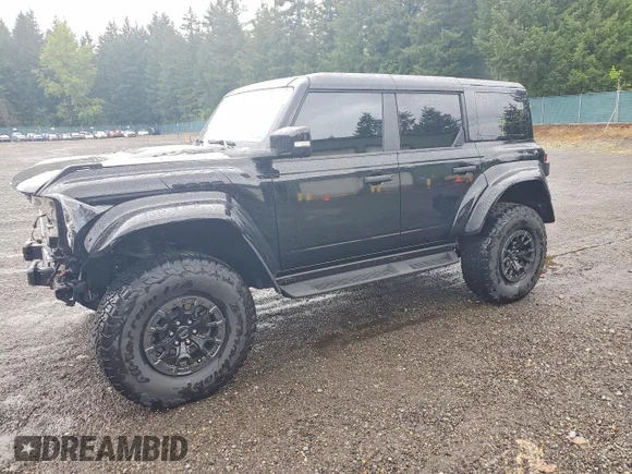 ✅ 2025 Ford Bronco Raptor • VIN: 1FMEE0RRXSLB74437 • Lot: 53422206. Listed on Copart with 3,307 mi. Free auction sales archive from the USA and detailed vehicle history report at DreamBid. Image 1.