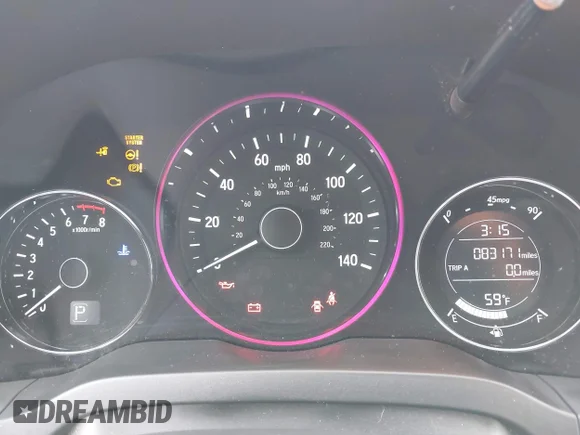 ✅ 2017 Honda HR-V EX • VIN: 3CZRU6H53HM701939 • Лот: 44287734. Опубликован ранее на IAAI с пробегом 83 171 миль. Бесплатный доступ к архиву аукционных продаж из США и подробный отчёт об истории автомобиля на DreamBid. Изображение 7.