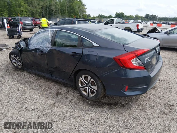 ✅ 2016 Honda Civic LX • VIN: 19XFC2F56GE209518 • Lot: 45206775. Wystawiony na IAAI z przebiegiem 163 000 mil. Bezpłatny archiwum sprzedaży aukcyjnych z USA i szczegółowy raport historii pojazdu na DreamBid. Zdjęcie 3.
