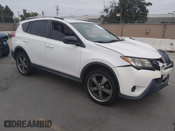 ✅ 2013 Toyota RAV4 LE • VIN: 2T3BFREV1DW084539 • Lot: 45571155. Listed on IAAI with 129,094 mi. Free auction sales archive from the USA and detailed vehicle history report at DreamBid. Image 1.