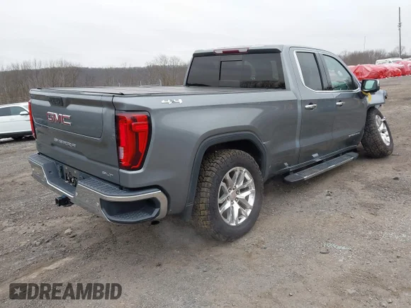 ✅ 2019 GMC Sierra 1500 SLT • VIN: 1GTR9DED1KZ239233 • Lot: 43838533. Wystawiony na IAAI z przebiegiem 46 345 mil. Bezpłatny archiwum sprzedaży aukcyjnych z USA i szczegółowy raport historii pojazdu na DreamBid. Zdjęcie 4.
