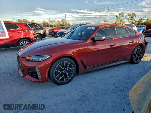 ✅ 2024 BMW 4 Series M440i xDrive • VIN: WBA13AW04RFR71616 • Лот: 96038855. Опубликован ранее на Copart с пробегом Не указан. Бесплатный доступ к архиву аукционных продаж из США и подробный отчёт об истории автомобиля на DreamBid. Изображение 1.