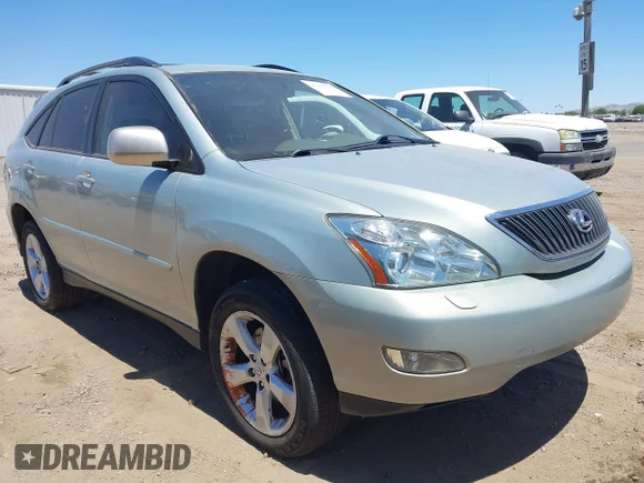 ✅ 2007 Lexus RX 350 • VIN: JTJHK31U172022181 • Lot: 45435593. Listed on IAAI with 158,056 mi. Free auction sales archive from the USA and detailed vehicle history report at DreamBid. Image 1.