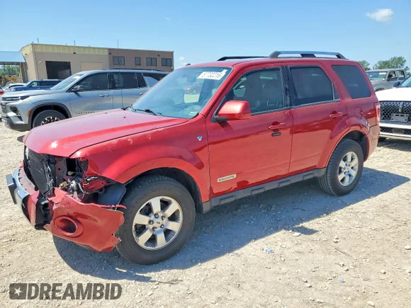 ✅ 2008 Ford Escape Limited • VIN: 1FMCU94168KE60333 • Lot: 57732216. Wystawiony na Copart z przebiegiem 133 484 mil. Bezpłatny archiwum sprzedaży aukcyjnych z USA i szczegółowy raport historii pojazdu na DreamBid. Zdjęcie 1.