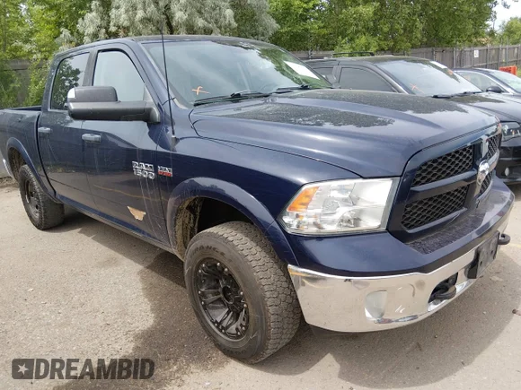 ✅ 2014 Ram 1500 Big Horn • VIN: 1C6RR7LT5ES467607 • Лот: 45297767. Опубликован ранее на IAAI с пробегом 160 762 миль. Бесплатный доступ к архиву аукционных продаж из США и подробный отчёт об истории автомобиля на DreamBid. Изображение 1.