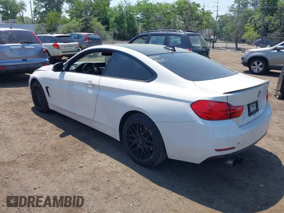 ✅ 2014 BMW 4 Series 428i xDrive • VIN: WBA3N9C55EK244584 • Лот: 45162589. Опубліковано раніше на IAAI з пробігом 185 653 миль. Безкоштовний доступ до архіву аукціонних продажів зі США та докладний звіт про історію автомобіля на DreamBid. Зображення 3.