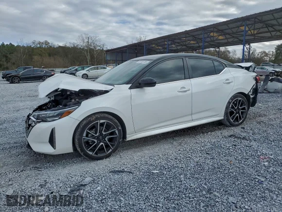 ✅ 2024 Nissan Sentra SR • VIN: 3N1AB8DV0RY208842 • Lot: 98165765. Listed on Copart with 9,903 mi. Free auction sales archive from the USA and detailed vehicle history report at DreamBid. Image 1.