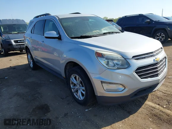 ✅ 2017 Chevrolet Equinox LT • VIN: 2GNFLFEK2H6255516 • Lot: 45066845. Listed on IAAI with 140,326 mi. Free auction sales archive from the USA and detailed vehicle history report at DreamBid. Image 1.