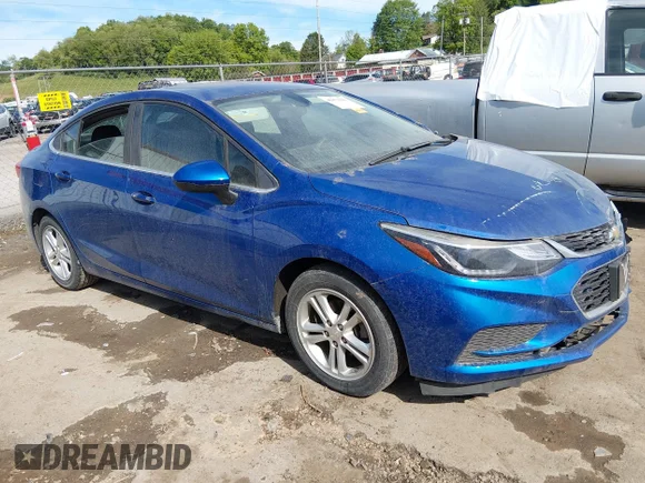 ✅ 2018 Chevrolet Cruze LT • VIN: 1G1BE5SM8J7193863 • Lot: 45072083. Listed on IAAI with 93,874 mi. Free auction sales archive from the USA and detailed vehicle history report at DreamBid. Image 1.