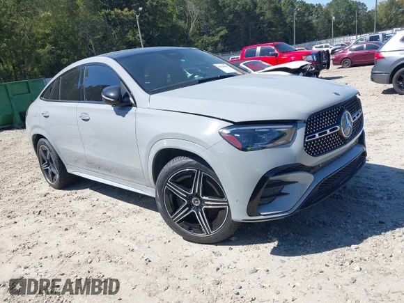 ✅ 2025 Mercedes-Benz GLE 450 • VIN: 4JGFD5KBXSB293189 • Lot: 43350261. Wystawiony na IAAI z przebiegiem 17 843 mil. Bezpłatny archiwum sprzedaży aukcyjnych z USA i szczegółowy raport historii pojazdu na DreamBid. Zdjęcie 1.