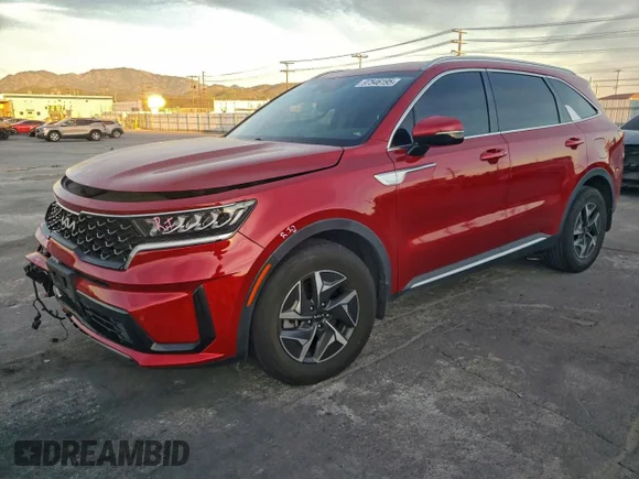 ✅ 2023 Kia Sorento EX • VIN: KNDRH4LG6P5197057 • Лот: 97546195. Опубліковано раніше на Copart з пробігом 19 498 миль. Безкоштовний доступ до архіву аукціонних продажів зі США та докладний звіт про історію автомобіля на DreamBid. Зображення 1.
