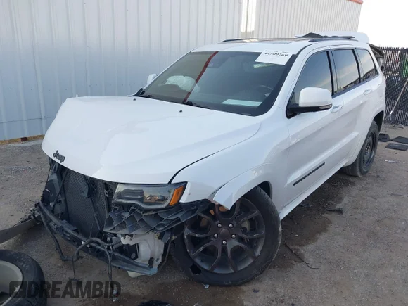 ✅ 2020 Jeep Grand Cherokee Overland • VIN: 1C4RJECGXLC141526 • Лот: 44509269. Опубликован ранее на IAAI с пробегом 115 038 миль. Бесплатный доступ к архиву аукционных продаж из США и подробный отчёт об истории автомобиля на DreamBid. Изображение 2.