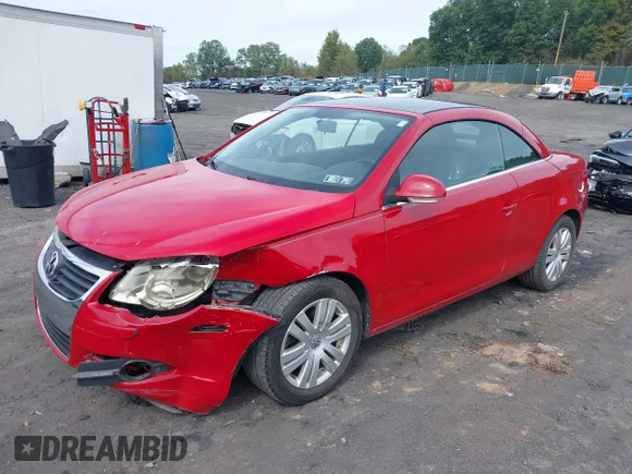 ✅ 2008 Volkswagen Eos Turbo • VIN: WVWBA71F48V004133 • Лот: 43320214. Опубликован ранее на IAAI с пробегом 92 533 миль. Бесплатный доступ к архиву аукционных продаж из США и подробный отчёт об истории автомобиля на DreamBid. Изображение 2.
