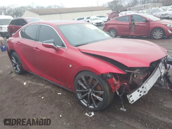 ✅ 2022 Lexus IS 350 F Sport • VIN: JTHGZ1B23N5053907 • Лот: 44112588. Опубликован ранее на IAAI с пробегом 65 225 миль. Бесплатный доступ к архиву аукционных продаж из США и подробный отчёт об истории автомобиля на DreamBid. Изображение 1.