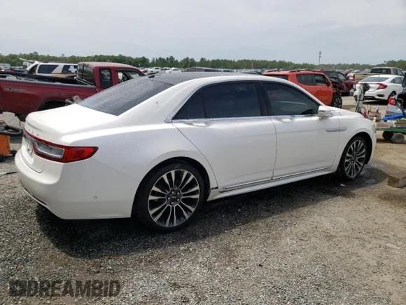 ✅ 2017 Lincoln Continental Reserve • VIN: 1LN6L9NC2H5636499 • Лот: 51237023. Опубликован ранее на Copart с пробегом 29 990 миль. Бесплатный доступ к архиву аукционных продаж из США и подробный отчёт об истории автомобиля на DreamBid. Изображение 3.