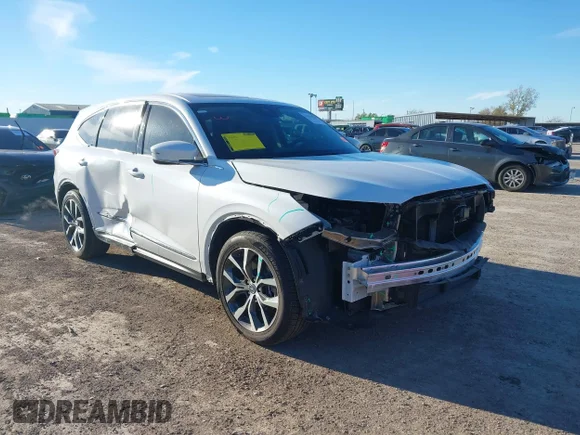 ✅ 2022 Acura MDX Technology • VIN: 5J8YD9H45NL009674 • Lot: 41251825. Wystawiony na IAAI z przebiegiem 38 635 mil. Bezpłatny archiwum sprzedaży aukcyjnych z USA i szczegółowy raport historii pojazdu na DreamBid. Zdjęcie 1.