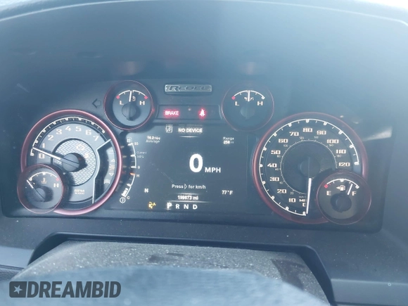 ✅ 2017 Ram 1500 Rebel • VIN: 1C6RR7YTXHS621693 • Lot: 45168204. Wystawiony na IAAI z przebiegiem 199 873 mil. Bezpłatny archiwum sprzedaży aukcyjnych z USA i szczegółowy raport historii pojazdu na DreamBid. Zdjęcie 7.